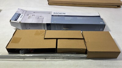 Moen BH3633BN Genta 3-Piece Bath Hardware Set in Brushed Nickel