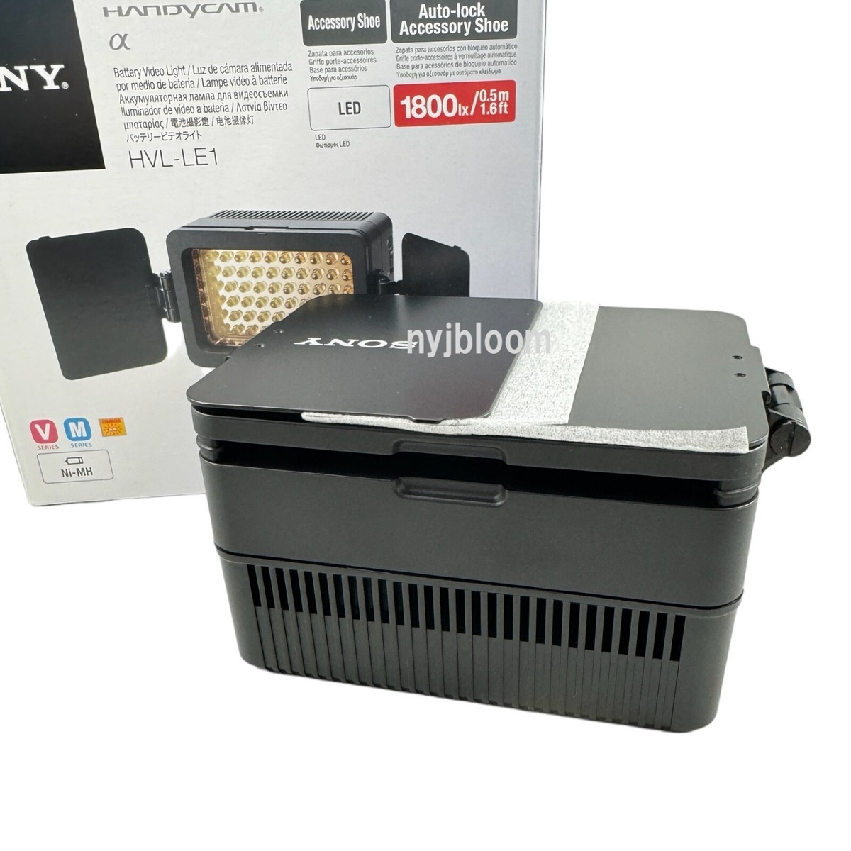 New SONY HVL-LE1 LED Video Light for Handycam Camcorder HVL