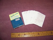 Pocket Trivia Television Game Vintage 1989 Card Game Hoyle
