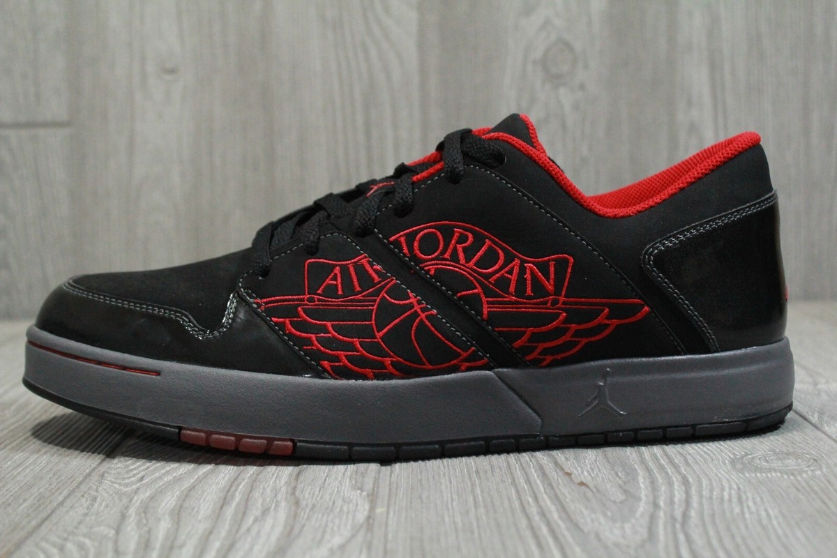 New Rare Vintage Nike Jordan NU Retro 1 Black Basketball Shoes