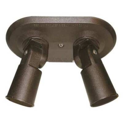 W F Harris Lighting 201-Bz Lamp Holder,Double,Brnz,Par38,-2150W