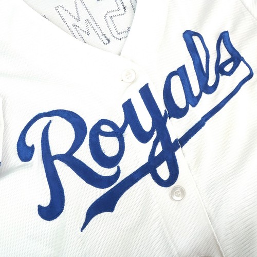 Eric Hosmer 2014 Kansas City Royals World Series Women's Home Cool Base Jersey - Picture 3 of 7