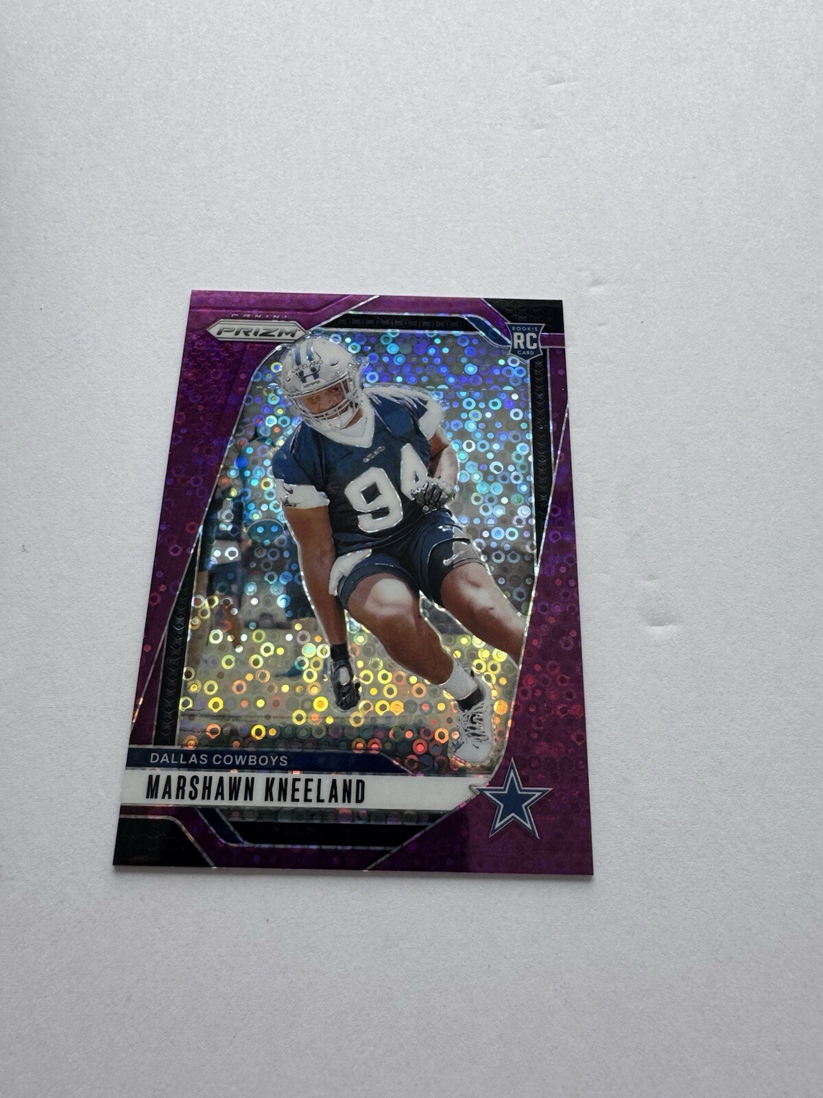 2024 Panini Prizm Marshawn Kneeland Purple Disco /49