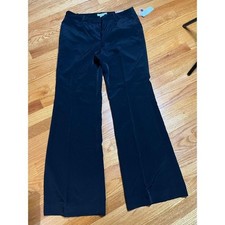 Vintage Liz Claiborne wide leg trouser dress pants 10 NWT silky fabric belt loop