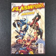 Flashpoint #4 - DC 2011 - Wonder Woman & Aquaman Versus Flash Cover!