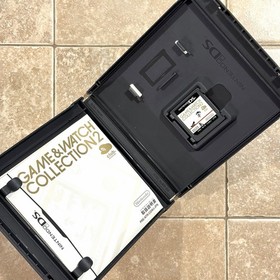 Game and Watch Collection 1 & 2 Set! Club Nintendo DS Boxed W/Manual Japan Game