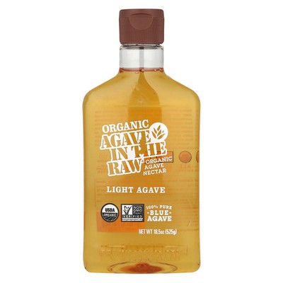 Organic Agave In The Raw , Light Agave, 18.5 oz (525 g)