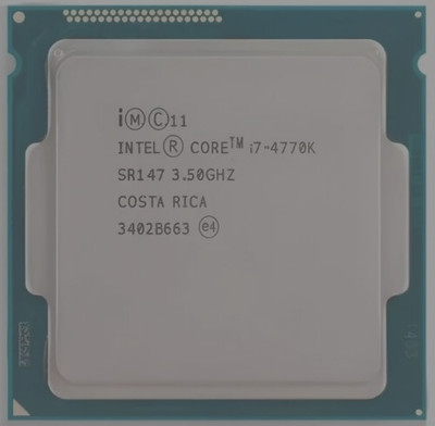 Intel  Core  i7-4770 K / 8 MB / 4 x 3.50 GHz / LGA 1150 Processor