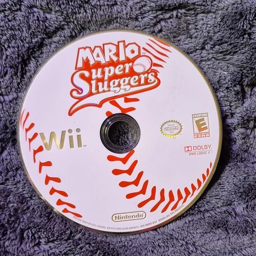 Nintendo Mario Super Sluggers Nintendo Wii Sports Baseball E NTSC-U/C Disc Only