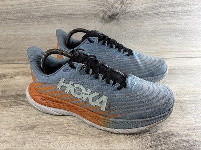 Hoka One One Mach 5 Men s Running Shoes Blue Orange 1127893 MSPBL Size 8D