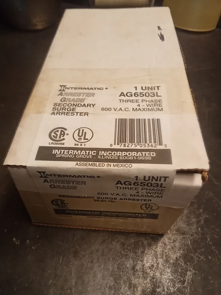 Pararrayos Intermatic AG6503L 600V Foto 2 de 2