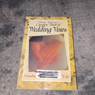 Diane Warner Wedding Vows Reference Book Career Press English