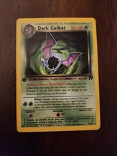 Pokemon Card Dark Golbat Team Rocket 1st Edition Rare 24/82