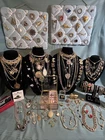 🔥Huge Vintage Estate Jewelry acc Lot Of 149! 925 Bob Mackie CINER Saltarelli