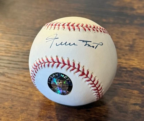 Willie Mays Original Signed Autograph Selig OMLB Baseball PSA/DNA GEM MT 10