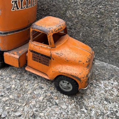 Vintage Tonka Toys Allied Van Lines Tractor Trailer Semi Truck