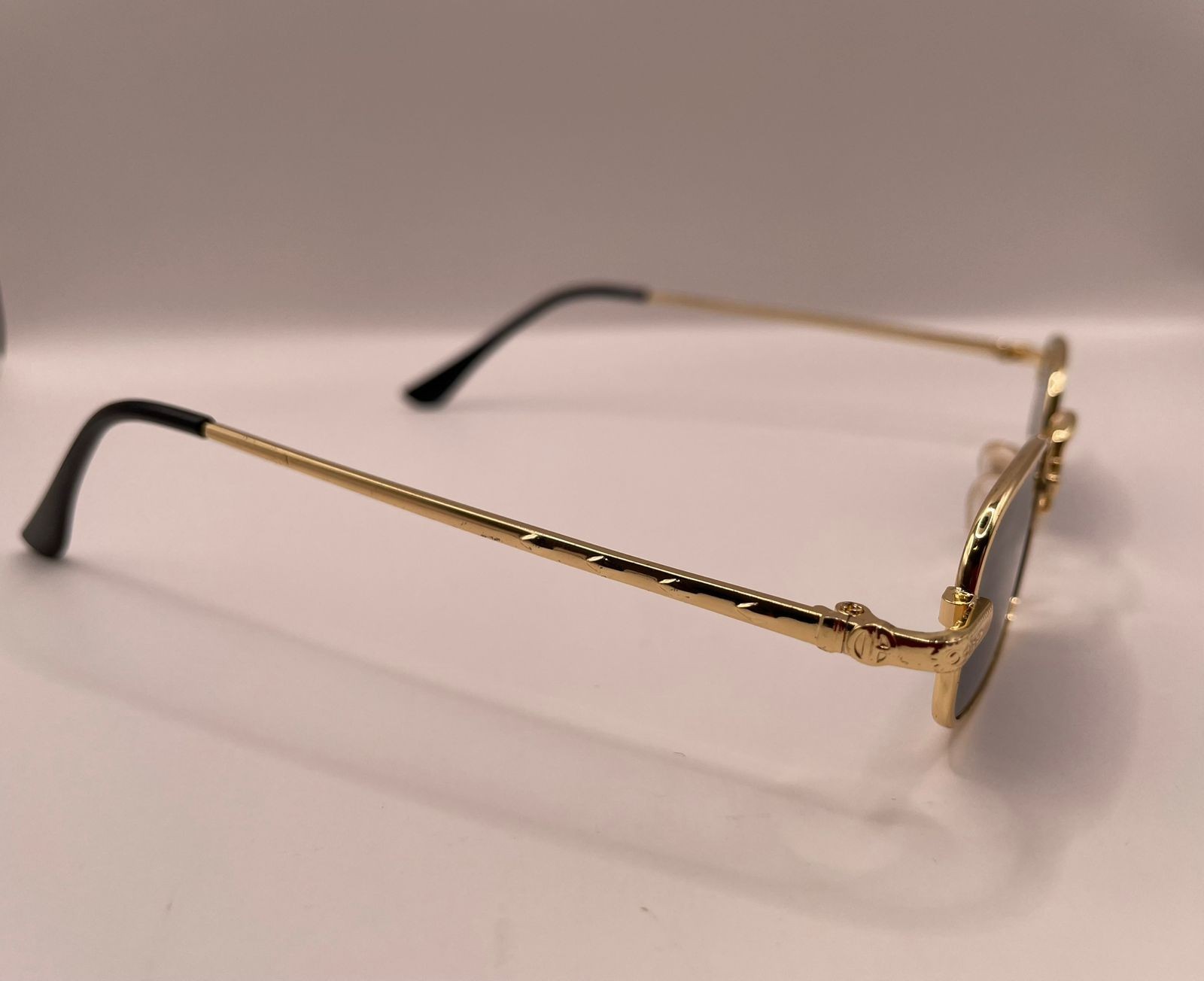 Style Retro Micro Rectangular Metal Rim Hippie Fa… - image 6