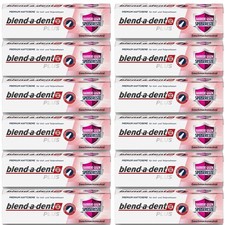 12 x blend‑a‑dent PLUS Premium Haftcreme Barriere gegen Speisereste Neutral 40g