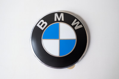 ORIGINAL BMW Logo Emblem 70mm Plakette Felgenemblem Aufkleber selbstklebend NEU