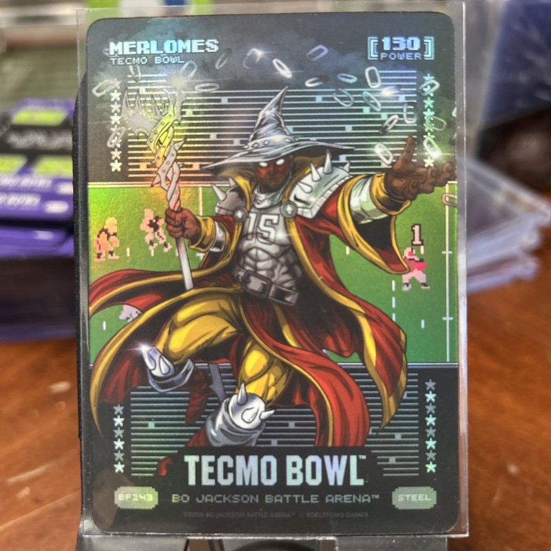 2026 Bo Jackson Battle Arena Tecmo Bowl Steel Merlomes Patrick Mahomes