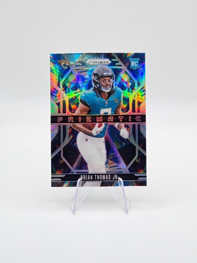 Brian Thomas Jr. 2024 Panini Prizm RC Prizmatic Silver #19 Jaguars