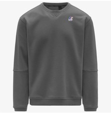 KWAY - FELPA NAEL BRUSHED GREY SHADOW  Sconto 30%