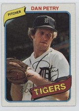 1980 Topps Dan Petry #373 1s87