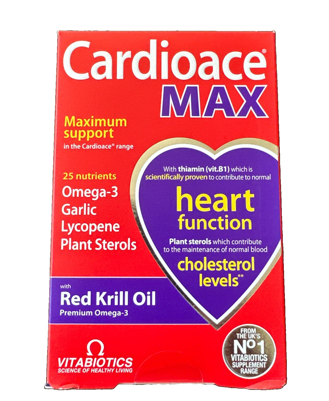 Vitabiotics Cardioace Max Capsules 84s - Image 5