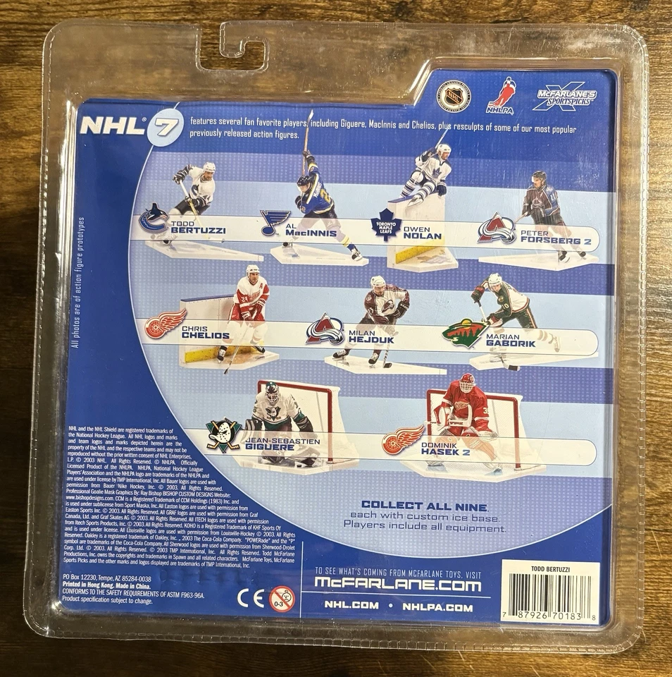 11 McFarlane Hockey Figurines Foto 3 de 4