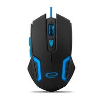 Esperanza MX205 Fighter Gaming Maus Optisch Usb 6 Tasten 2400 Dpi Blau Schwarz