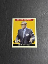 2007 Upper Deck Goudey Sport Royalty John Wooden SP Card #SR-JW - UCLA