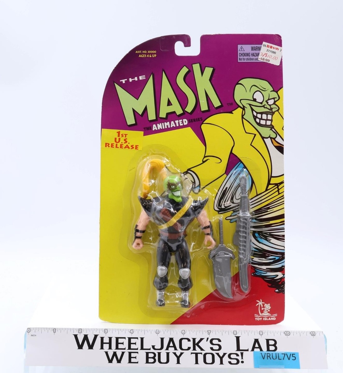 Ninja Mask The Mask Animated Series Toy Island 1997 Figure NEW