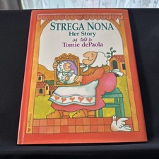 Strega Nona, Her Story by Tomie dePaola (1996, Hardcover) First Impression |