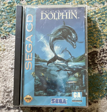 SEGA Ecco the Dolphin Sega CD Manual Included NTSC-U/C GA (General Audiences)