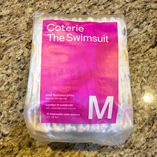 Coterie The Swimsuit Disposable Swim Diapers, Size M 20-34 lbs, 18 Count
