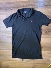 Boys Ralph Lauren Polo Dress Shirt Sz 14-16 L Color Black 6