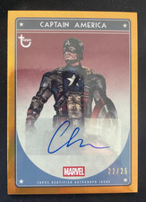 2026 Topps Marvel Brooklyn Collection Captain America Auto Orange 22/25 #MUA-CE