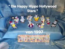 Ü- Ei Kommplettserie  " Die Happy Hippo Hollywood Stars",  von 1997  TOP