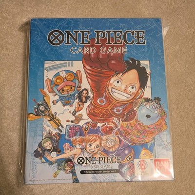 ONE PIECE Card Game Official 9-Pocket Binder Vol.1 English Sealed Bandai 10 DON 