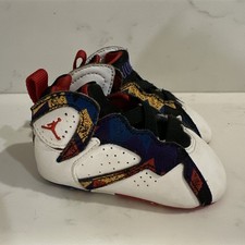 Infant Crib Baby Shoe Air Jordan 7 Nothing But Net Size 3C 305076-142