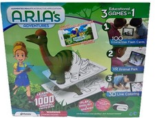 Odyssey ARIA  s Adventures VR/AR Learning Set   100 Flash Cards  Headset Bundle
