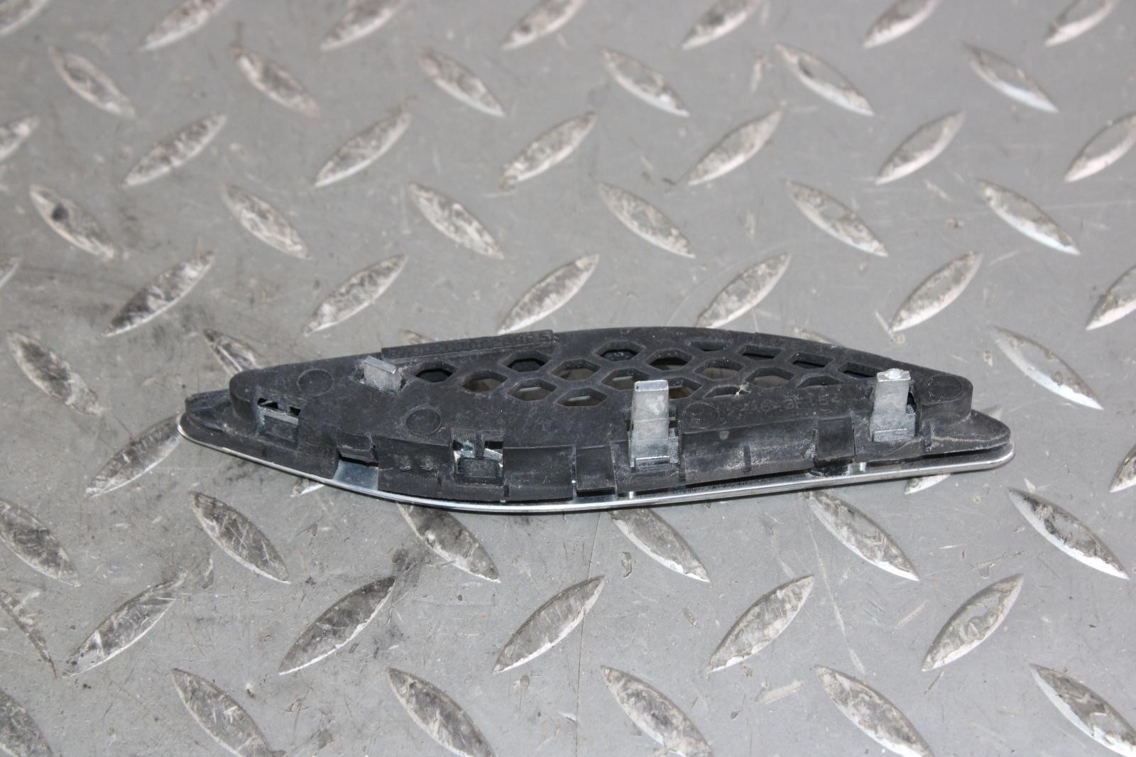 14-17 Ghibli Chrome Passenger RF Right Fender Vent Grille Grill Set Factory OEM