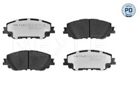 Meyle Bremsbelagsatz, Scheibenbremse MEYLE-PD: Advanced Perform 025 227 6817/PD