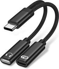 for Samsung Galaxy Headphone Adapter and Charger Adapter USB C 60W Fast Charging