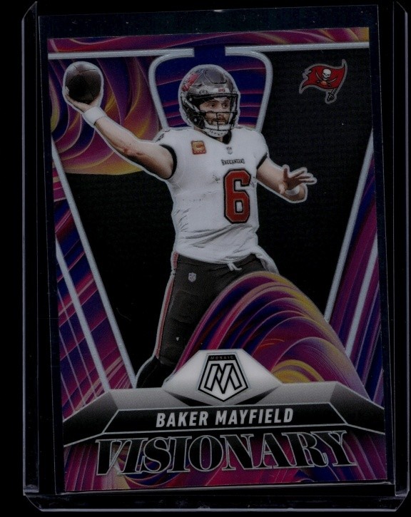2025 Panini Mosaic Football Baker Mayfield #23 Visionary