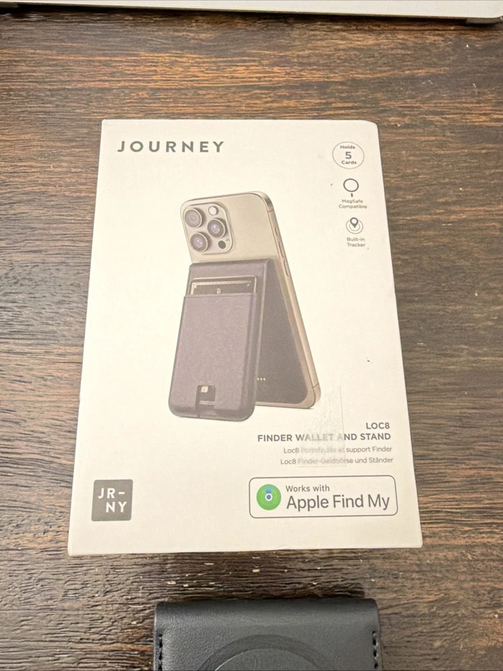 Cartera y soporte JOURNEY LOC8 MagSafe Finder Midnight ¡SEUSADO! Foto 2 de 4
