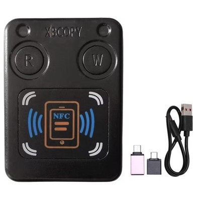 NFC RFID  Chip Kartenleser Kopierer ID IC 13,56 MHz 125 KHz 250 KHz 375 KHz9356