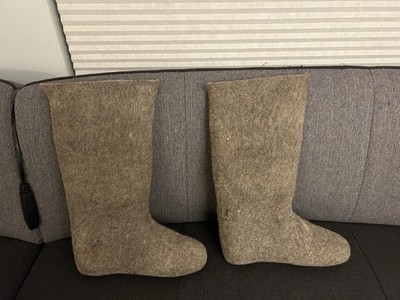 Authentic Russian Valenki Boots   Handmade   100% Felted Sheep Wool   New