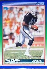 1990 Score - Tim Brown #373
