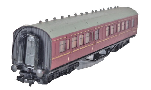 Bachmann 34250 Spur O B.R weinrot Ex LMS 57 Korridor erste zweite Reisebus in Schachtel. | Condition: Used